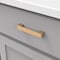 Heritage Designs Contemporary Pull 334 Inch 96mm Center to Center Brushed Brass Finish, 10PK R078430BBX10B - alternate 2